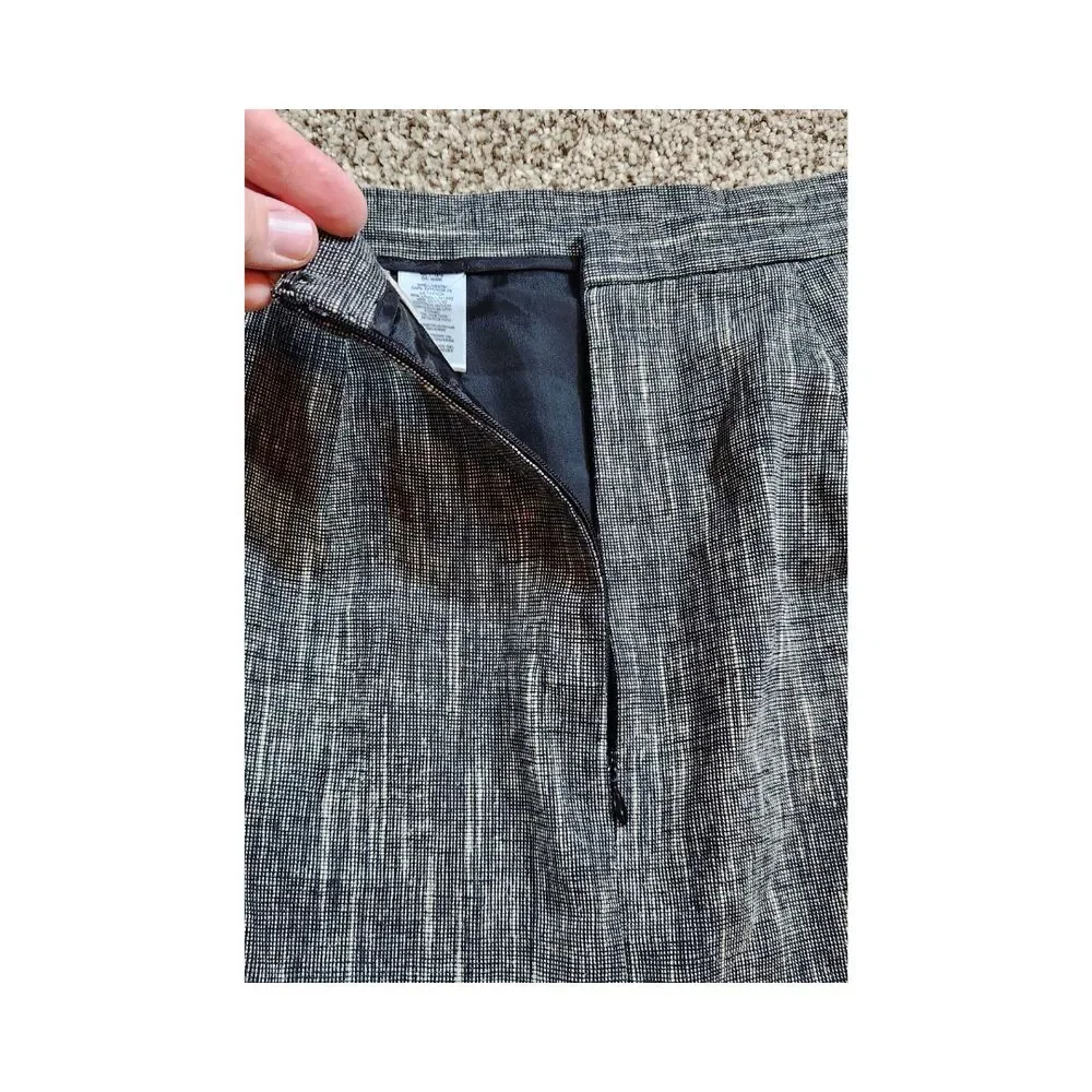 Michael‎ Kors Womens Gray Pencil Skirt Knee Length Size 8